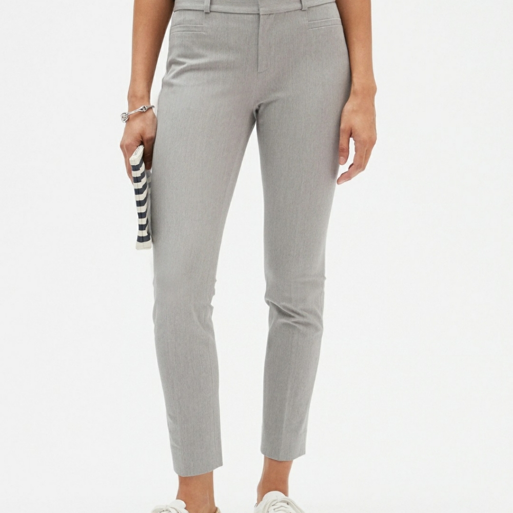 Banana Republic Sloan curvy fit pants gray size 14